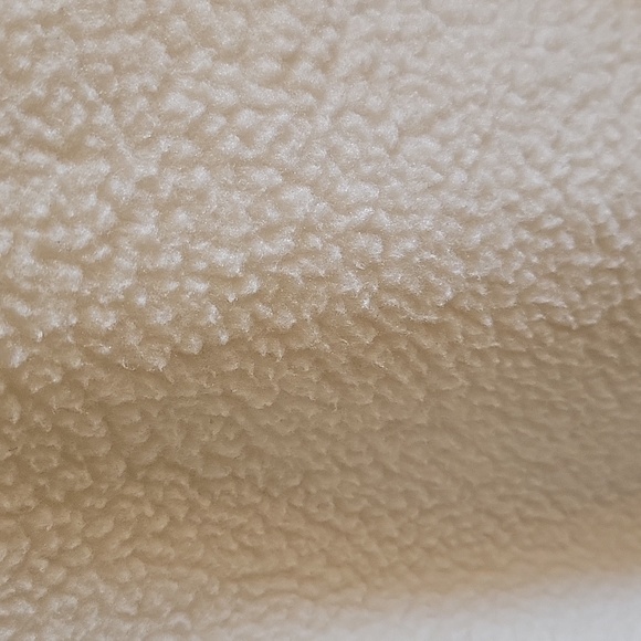 Michael Kors Cream Colored, Fuzzy, Oversized Top, Crew Neck, Long Sleeve, Small - Picture 3 of 7